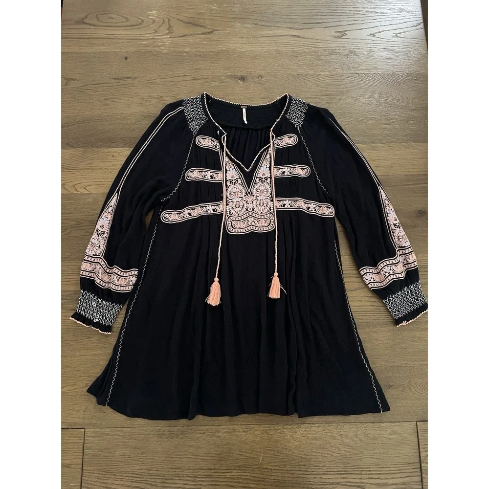 Free People Free People Wind Willow Mini Dress Size S